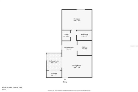 Condo in Tampa, Florida, 1 bedroom  № 2096227 - photo 21