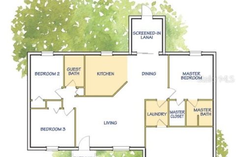 Casa en venta en Ocala, Florida, 3 dormitorios, 119.1 m2 № 1918285 - foto 14