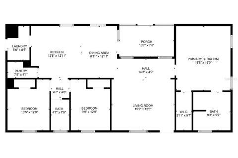 House in Ocklawaha, Florida 6 bedrooms, 306.95 sq.m. № 1895018 - photo 29
