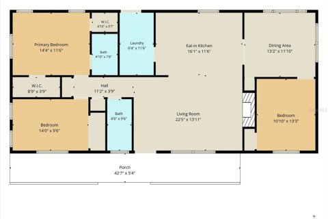 Villa ou maison à vendre à Hernando, Floride: 3 chambres, 142.98 m2 № 2296640 - photo 2