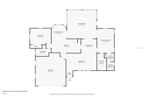 House in Rotonda, Florida 2 bedrooms, 163.42 sq.m. № 2157702 - photo 2