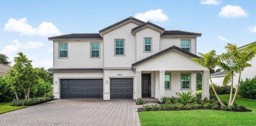 House in Boynton Beach, Florida 5 bedrooms, 308.9 sq.m. № 2401241