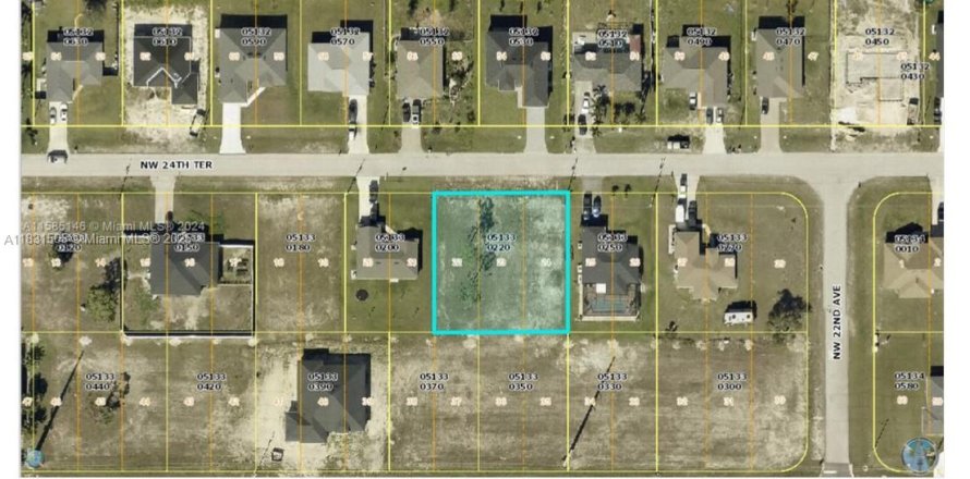 Land in Cape Coral, Florida № 1809583
