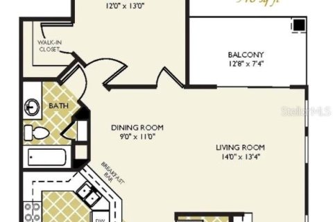 Copropriété à louer à Tampa, Floride: 1 chambre, 88.91 m2 № 1840293 - photo 7