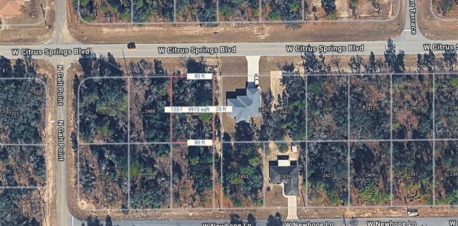 Land in Citrus Springs, Florida № 2213950