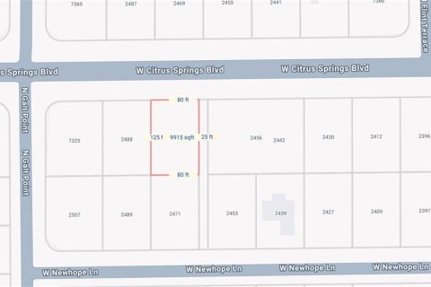 Land in Citrus Springs, Florida № 2213950 - photo 2