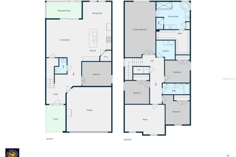 House in Land O' Lakes, Florida 4 bedrooms, 260.03 sq.m. № 2225437 - photo 4