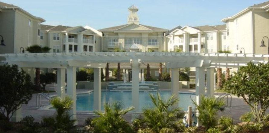 Кондоминиум с 1 спальней в Джэксонвилл, Флорида № 869625