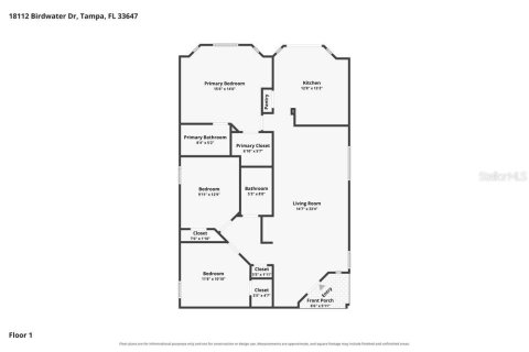 Villa ou maison à louer à Tampa, Floride: 4 chambres, 120.59 m2 № 2407158 - photo 2