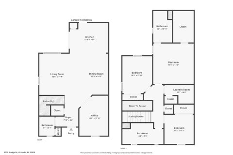 Townhouse in Orlando, Florida 3 bedrooms, 171.22 sq.m. № 1843514 - photo 1