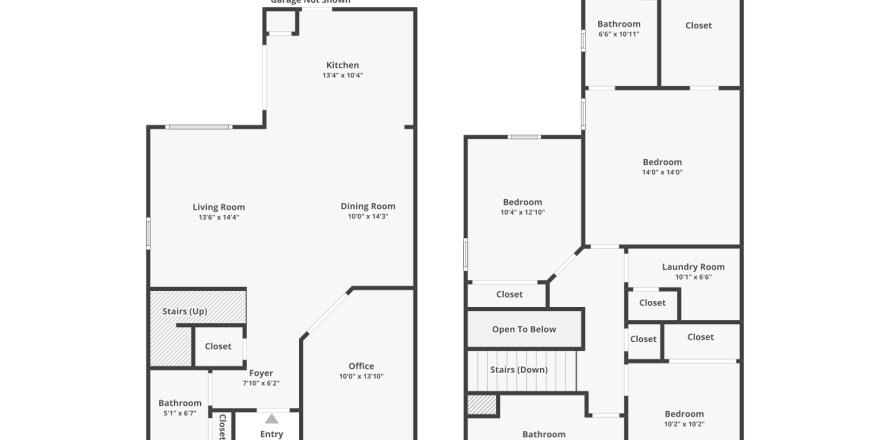Townhouse in Orlando, Florida 3 bedrooms, 171.22 sq.m. № 1843514