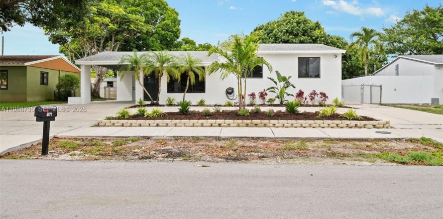 House in Fort Lauderdale, Florida 3 bedrooms, 106.65 sq.m. № 2063262