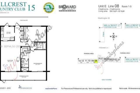 Condo in Hollywood, Florida, 2 bedrooms  № 2050586 - photo 17