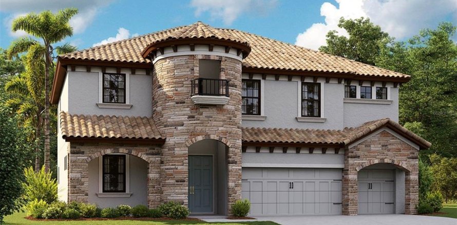 House in Parrish, Florida 5 bedrooms, 326.83 sq.m. № 2314651