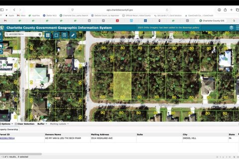 Terrain à Port Charlotte, Floride № 2159527