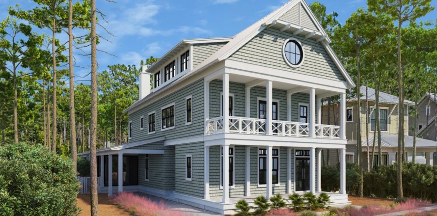 House in Santa Rosa Beach, Florida 6 bedrooms, 476.5 sq.m. № 561102