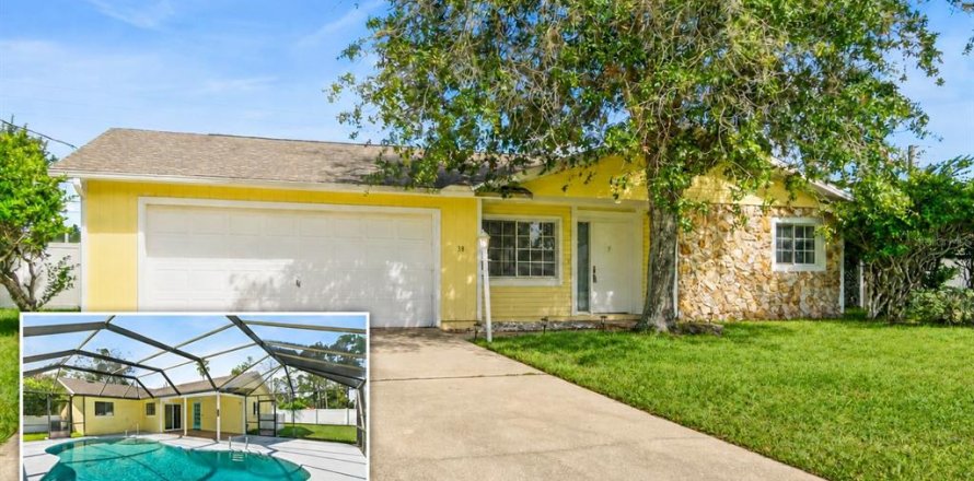 Casa en Palm Coast, Florida 3 dormitorios, 133.13 m2 № 2384484