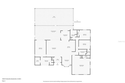 Villa ou maison à louer à Brooksville, Floride: 4 chambres, 244.33 m2 № 2199232 - photo 25