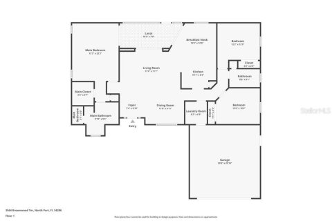 Casa en alquiler en North Port, Florida, 3 dormitorios, 142.23 m2 № 1914006 - foto 2