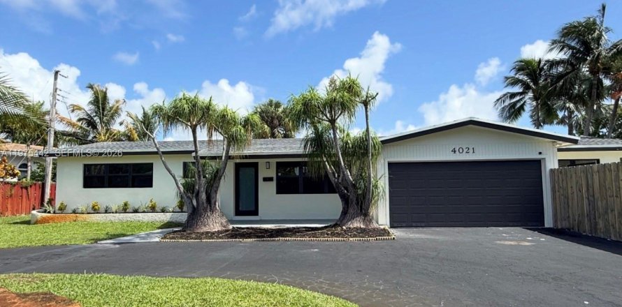 Дом в Окленд-Парк, Флорида 4 спальни, 191.19м2 № 2038454