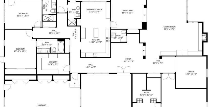 Villa ou maison à Boca Raton, Floride 5 chambres, 438.96 m2 № 1182122