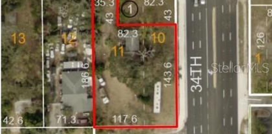 Land in Saint Petersburg, Florida № 1853250