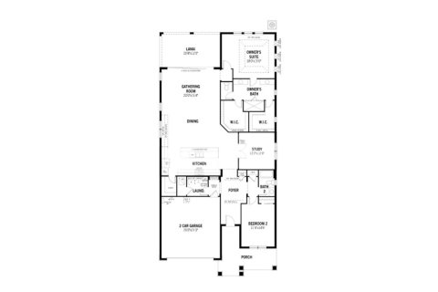 House floor plan «213SQM», 2 bedrooms in SUNRISE PRESERVE AT PALMER RANCH