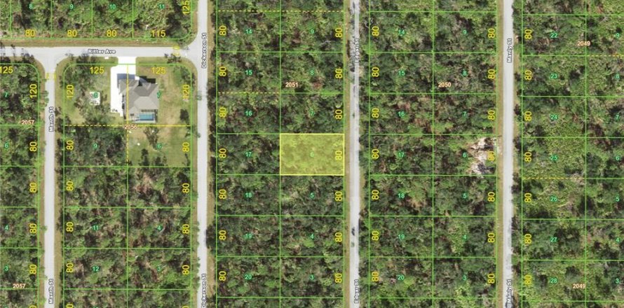 Terrain à Port Charlotte, Floride № 2213802