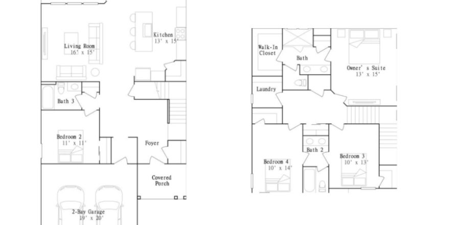 House in Hardwick Farms in Jacksonville, Florida 4 bedrooms, 187 sq.m. № 447560