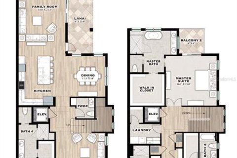 Townhouse in Safety Harbor, Florida 4 bedrooms, 303.23 sq.m. № 229089 - photo 7