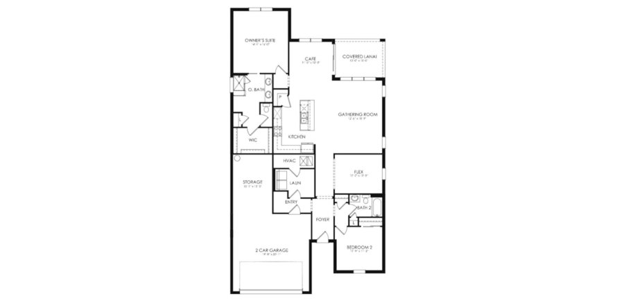 Планировка виллы или дома «207SQM» 3 спальни в ЖК VENTANA POINTE