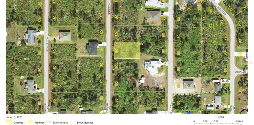 Land in Port Charlotte, Florida № 2218328
