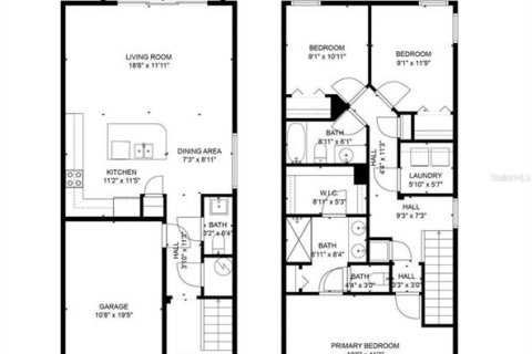 Townhouse in Pinellas Park, Florida 3 bedrooms, 131.92 sq.m. № 1899958 - photo 28