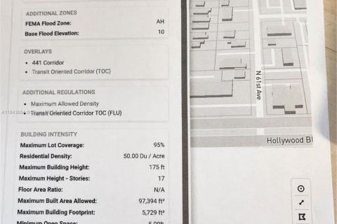 Land in Hollywood, Florida № 1940440 - photo 9