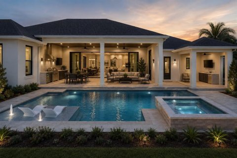 House in Fish Hawk, Florida 4 bedrooms, 297.29 sq.m. № 2283758 - photo 30