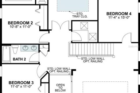 Casa en venta en Wesley Chapel, Florida, 5 dormitorios, 308.06 m2 № 1905578 - foto 3