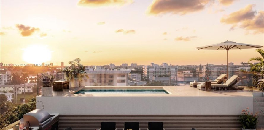 Condominio en Bay Harbor Islands, Florida, 3 dormitorios № 1985388