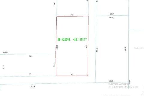 Terreno en venta en Citra, Florida № 2212900 - foto 2
