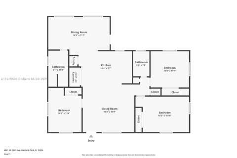 Casa en venta en Oakland Park, Florida, 3 dormitorios, 122.63 m2 № 1967468 - foto 26