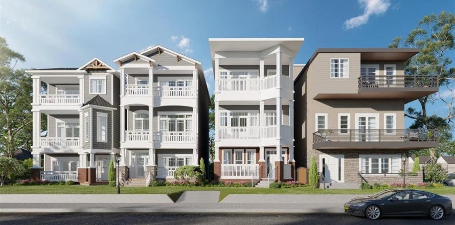 Townhouse in Lakeland, Florida 3 bedrooms, 251.3 sq.m. № 1560327