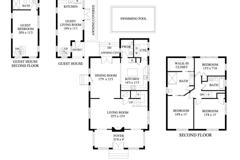 House in West Palm Beach, Florida 4 bedrooms, 236.25 sq.m. № 1224841 - photo 1