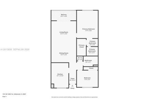 Condo in Pembroke Pines, Florida, 2 bedrooms № 2076010 - photo 5