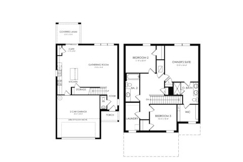 House floor plan «169SQM», 3 bedrooms in HERON PRESERVE