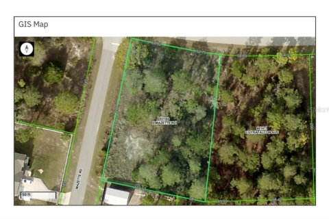 Terreno en venta en Weeki Wachee, Florida № 1448142 - foto 1