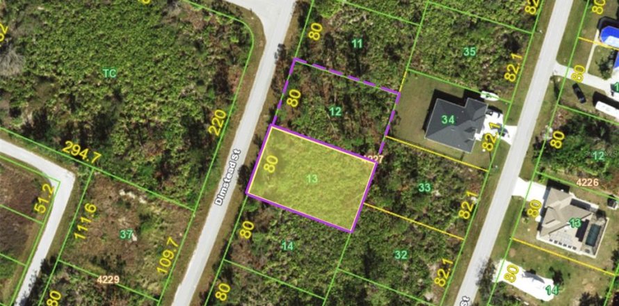 Land in Port Charlotte, Florida № 2162615