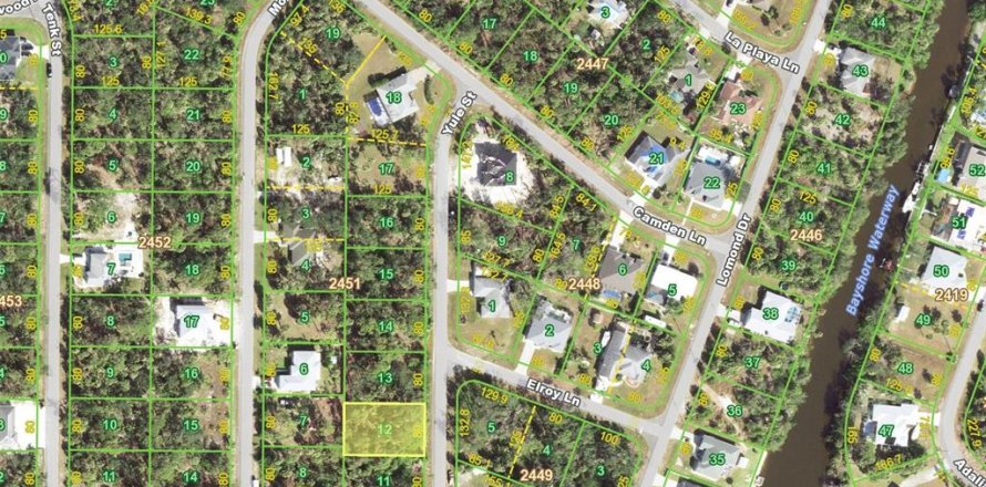 Land in Port Charlotte, Florida № 2165254