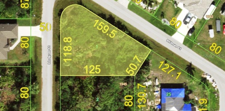Land in Port Charlotte, Florida № 2162503
