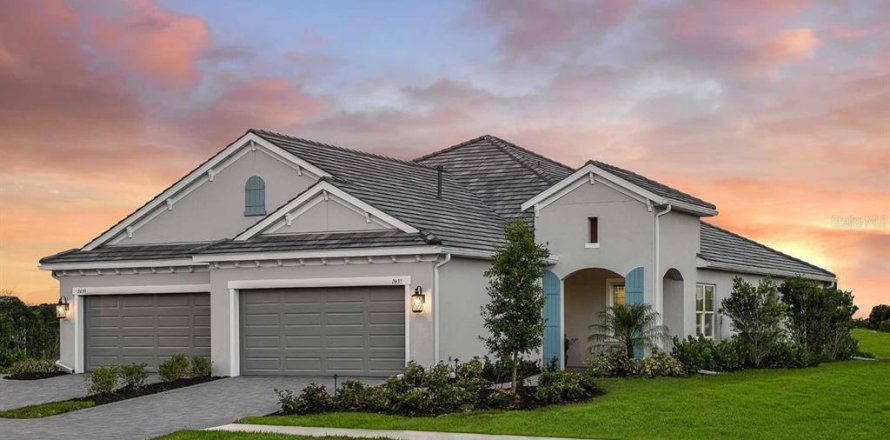 House in Lakewood Ranch, Florida 2 bedrooms, 133.22 sq.m. № 1624679