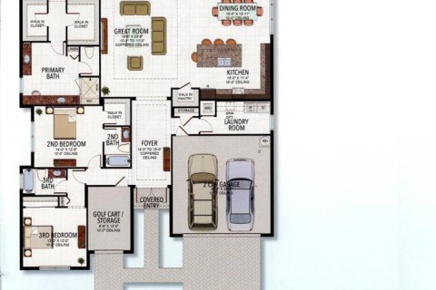 Villa ou maison à vendre à Port St. Lucie, Floride: 3 chambres, 260.03 m2 № 2348442 - photo 2