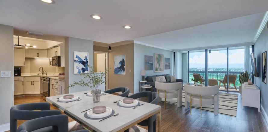 Condo à West Palm Beach, Floride, 1 chambre № 2087775